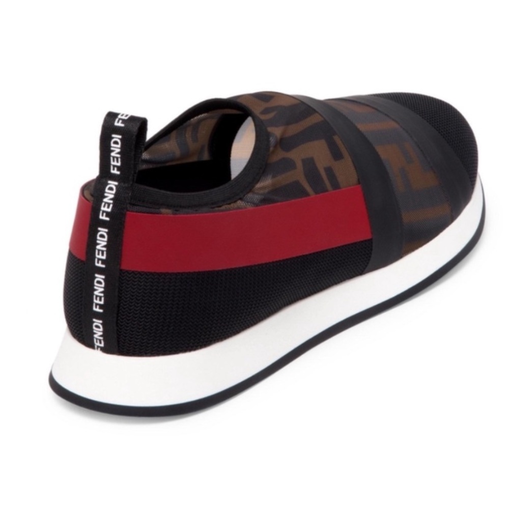 FENDI Technical Mesh Logo Sneakers